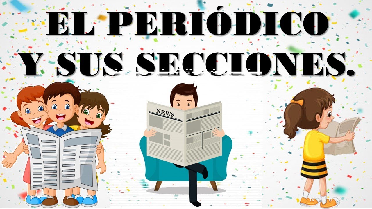 partes y secciones de un periódico