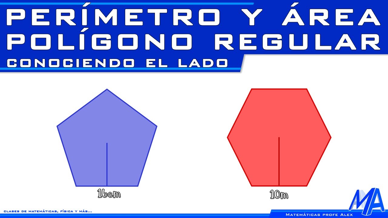 perímetro y área de los polígonos