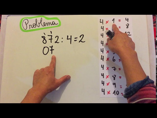 problemas con divisiones para quinto grado