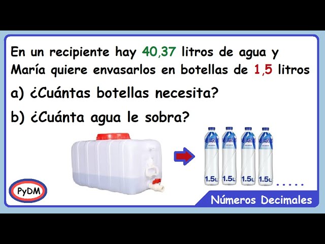 problemas de division de numeros decimales