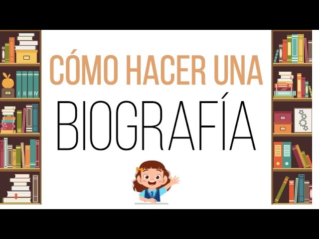 que debe de llevar una biografia