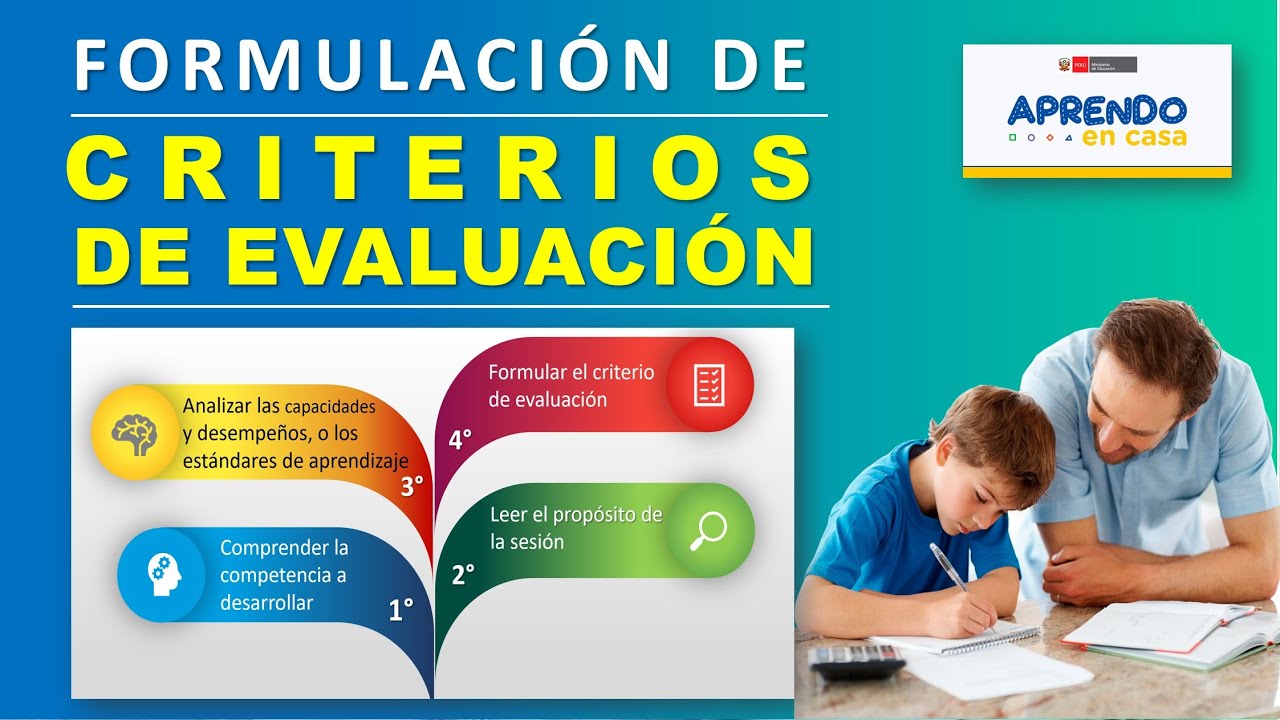 que son los criterios de evaluacion