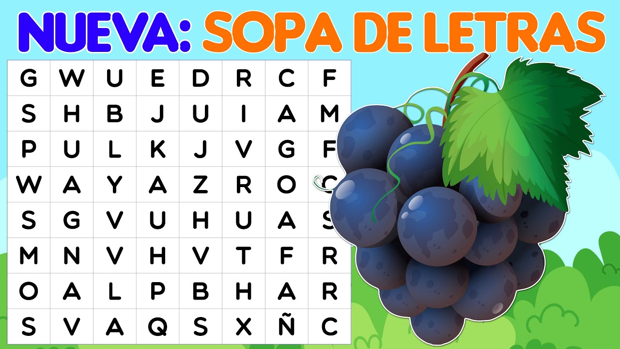 sopa de letras de la paz