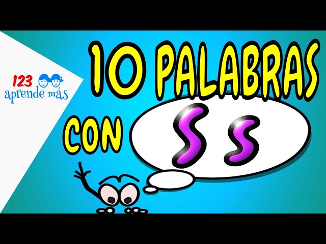 10 palabras con s en medio