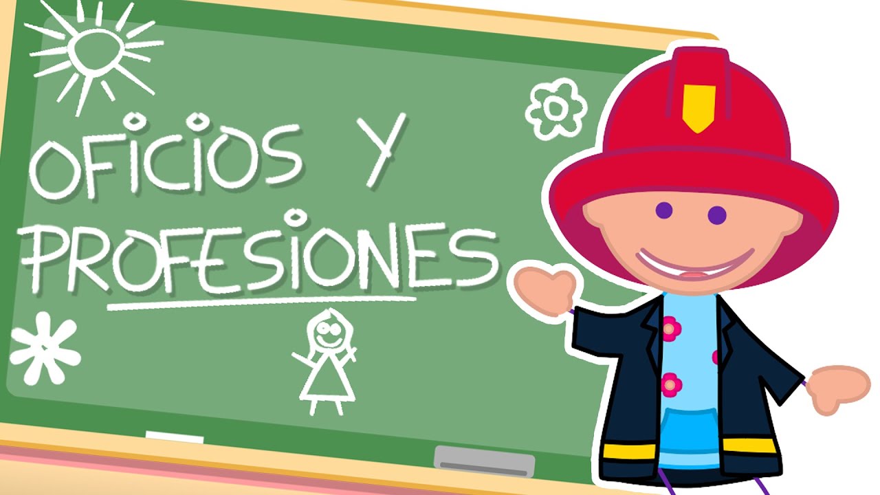 actividad de profesiones y oficios para niños