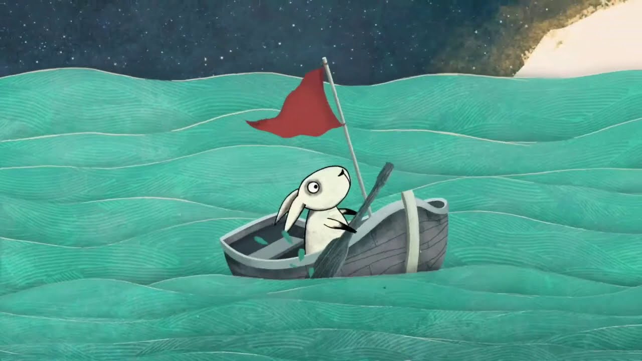 cómo llegó el conejo a la luna