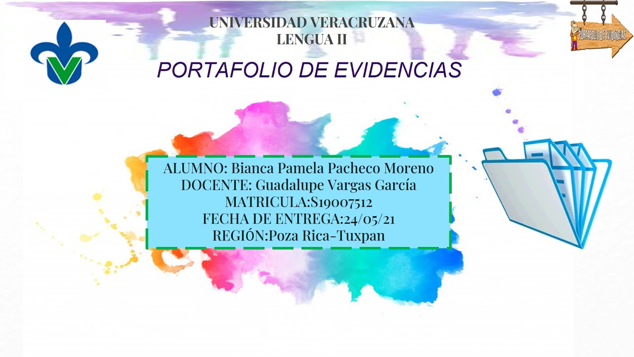 conclusion de un portafolio de evidencias de ingles