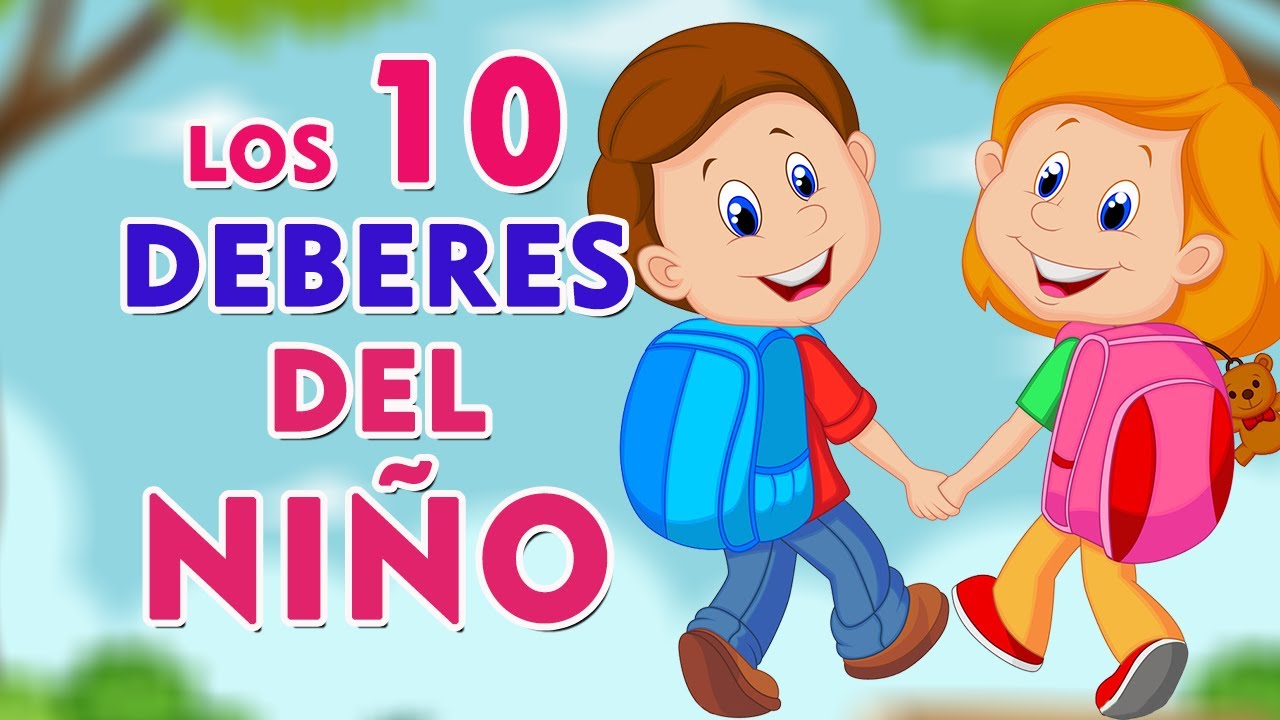 cuáles son los 10 deberes de los niños