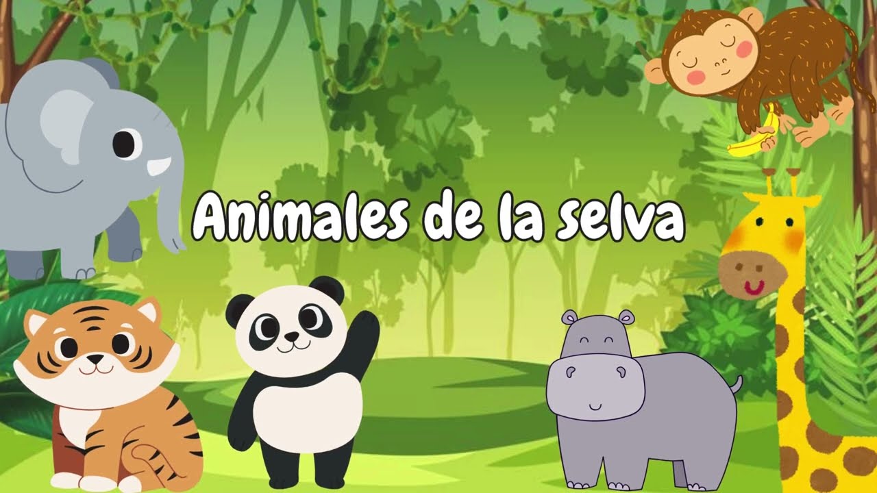 cuáles son los animales que viven en la selva