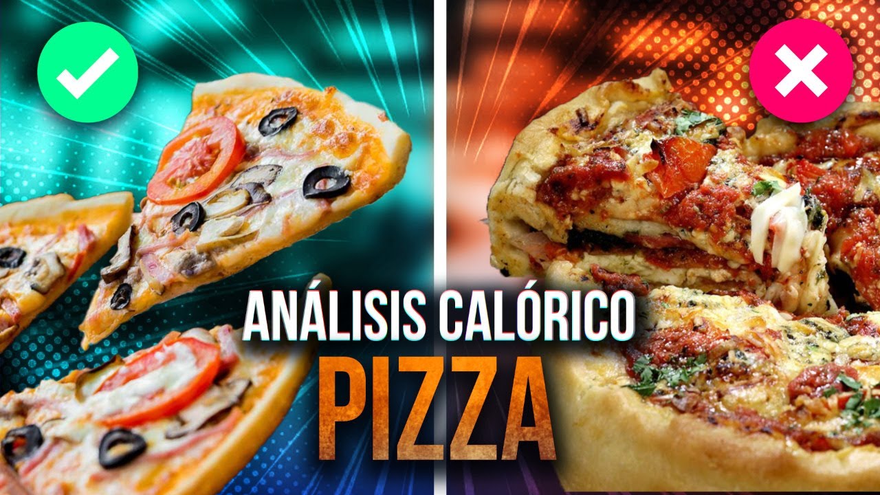 cuántas calorías tiene una porción de pizza