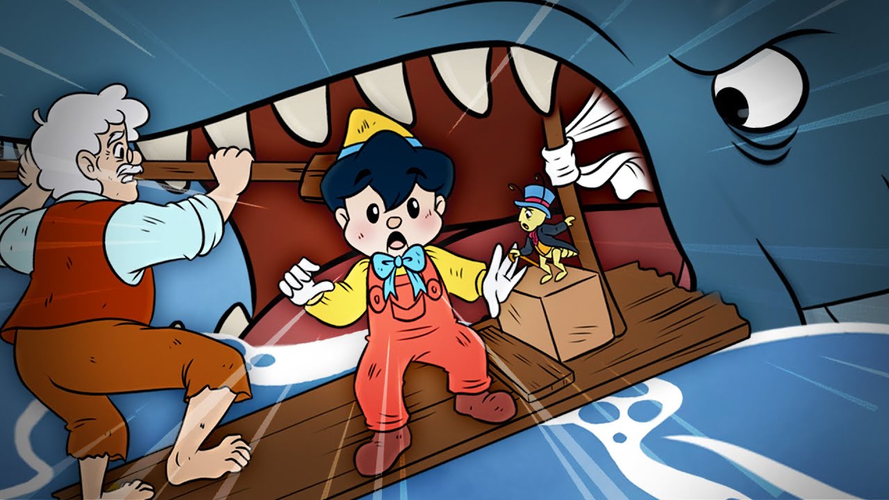 cuento de pinocho corto con dialogos