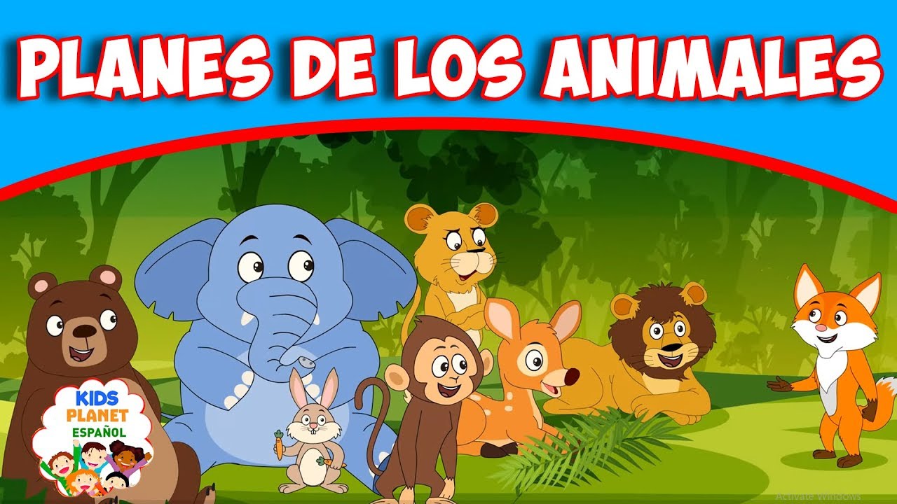 cuento sobre los animales de la selva