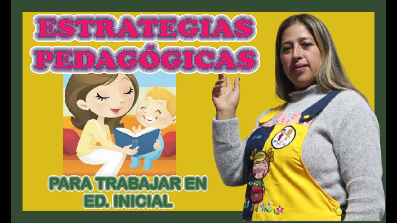 estrategias pedagógicas para niños de preescolar
