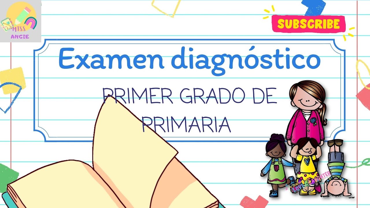 examen diagnostico primer grado primaria lainitas