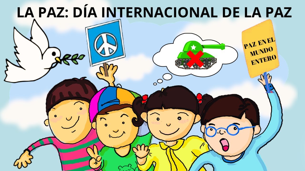 infantil frases dia de la paz