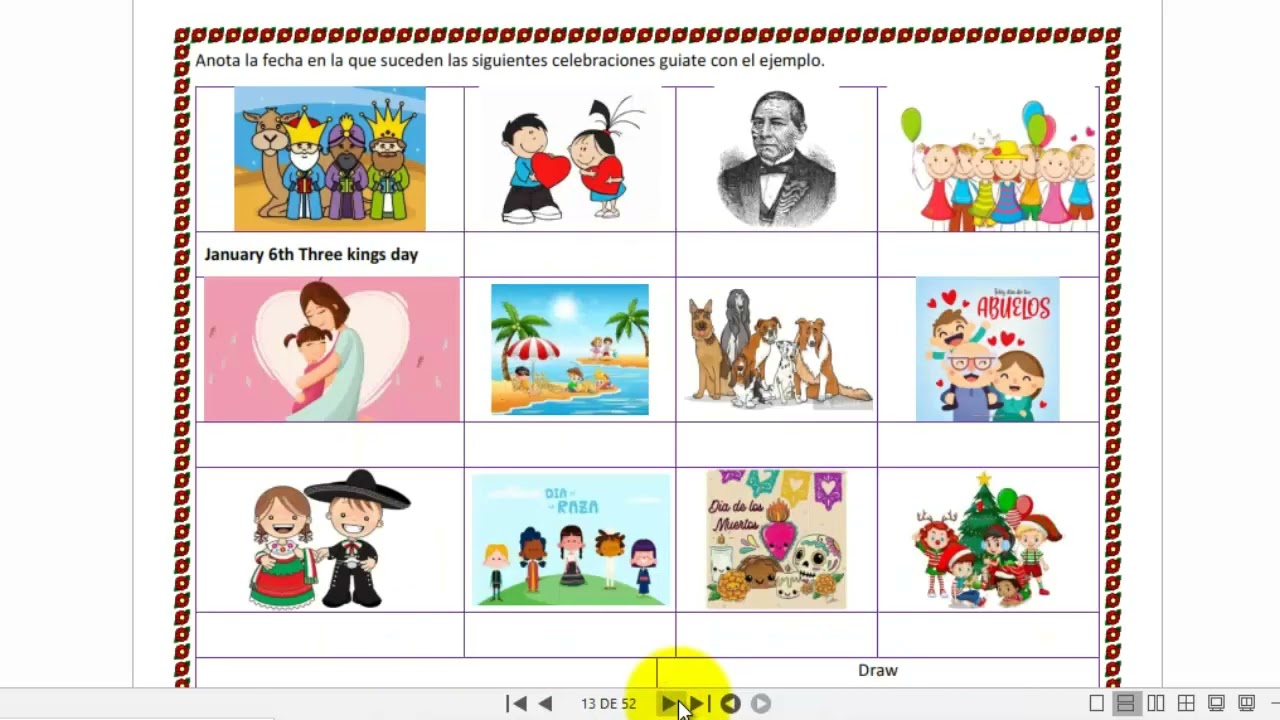 ingles 1 apuntes telesecundaria primer grado