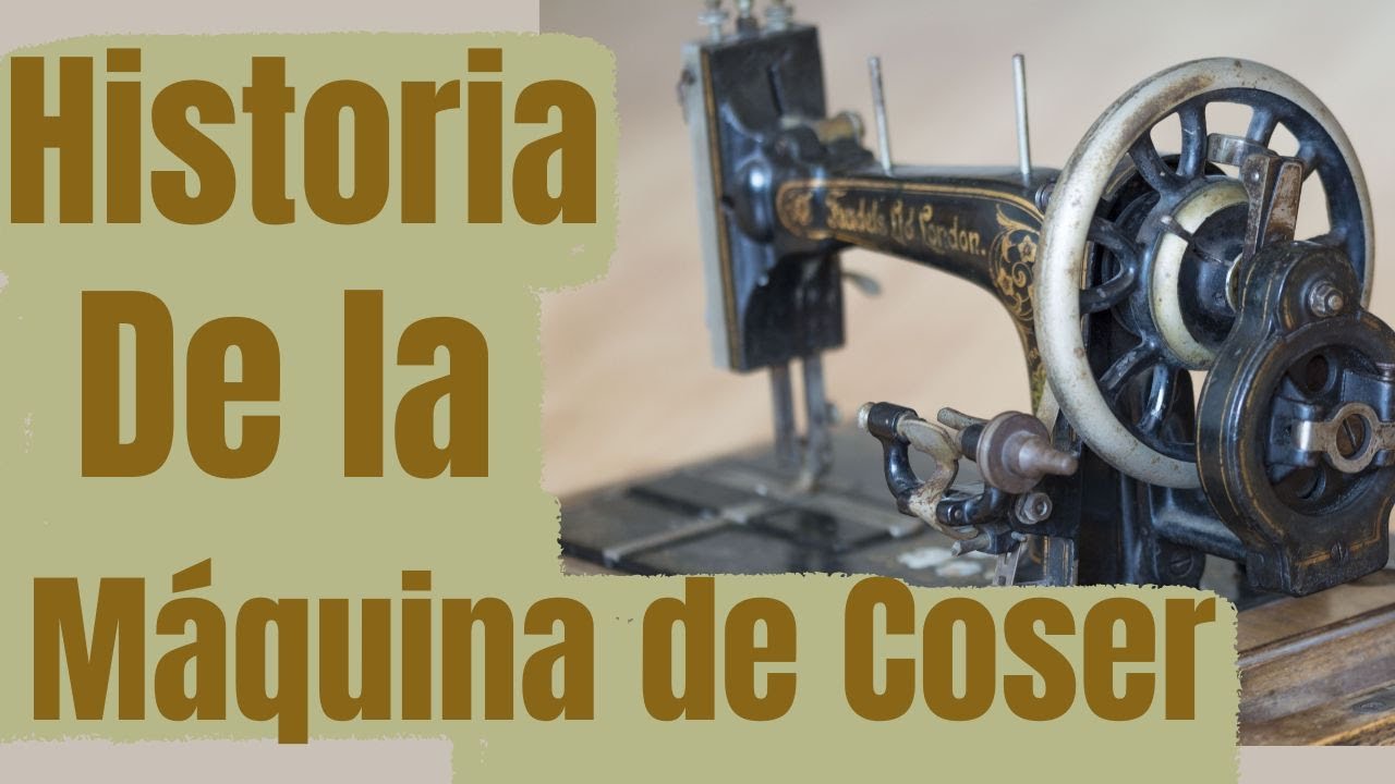 maquina de coser antes y ahora