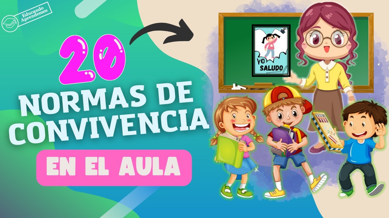 normas de convivencia para niños en el aula