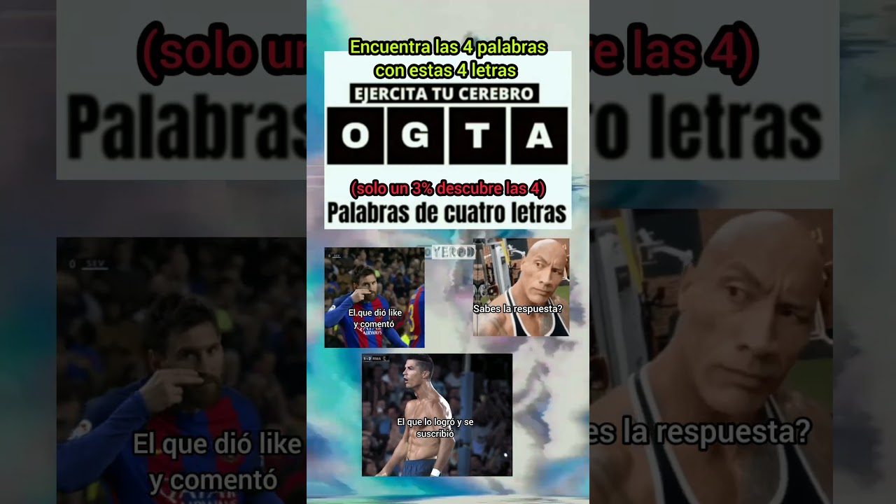 palabras de 4 letras que contengan