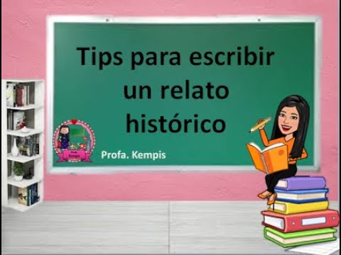 para escribir un relato historico me ejercito