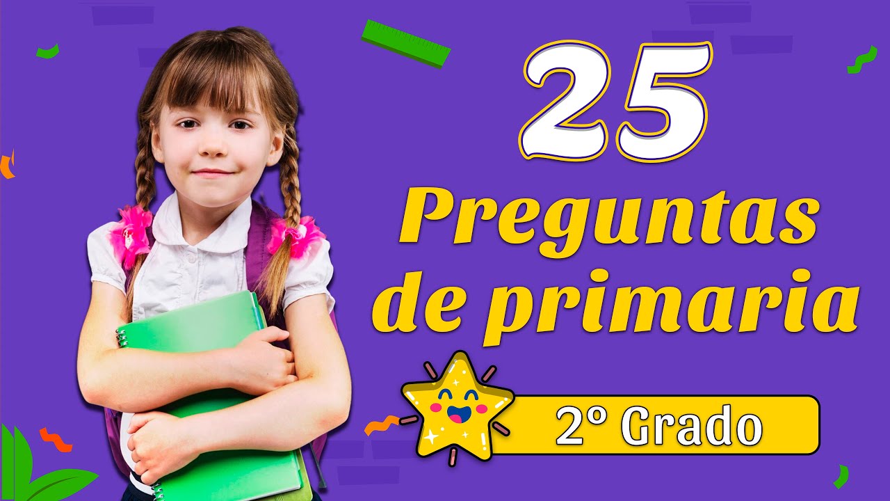 que debe saber un niño de segundo grado de primaria