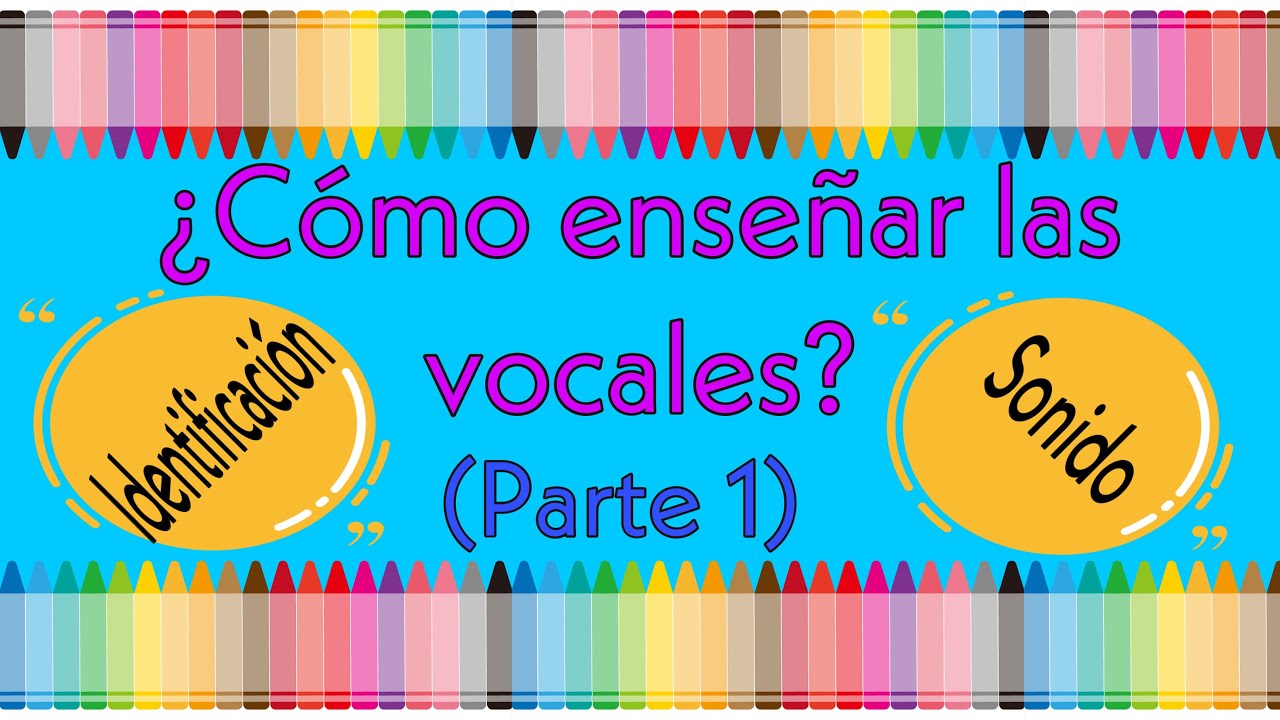 situacion didactica sobre las vocales en preescolar