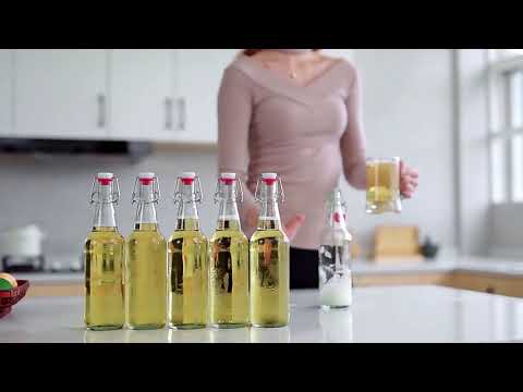 tapones para botellas de agua de cristal