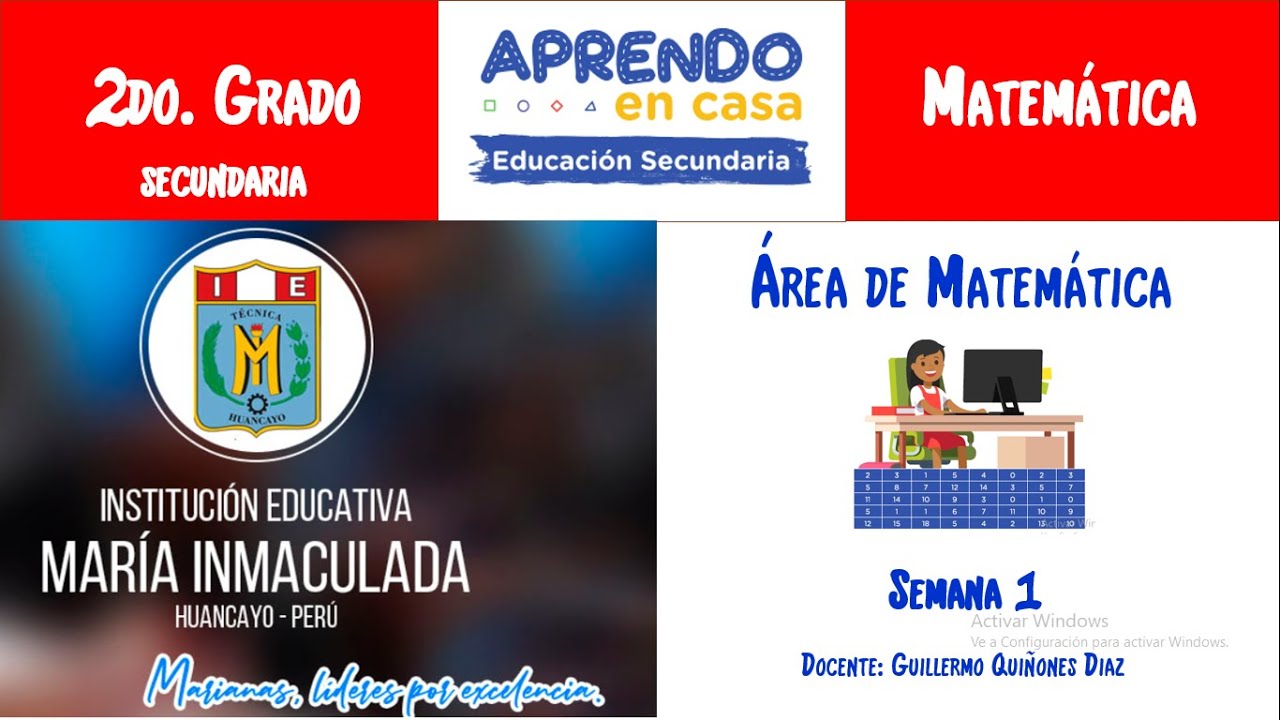 tareas de segundo grado de secundaria