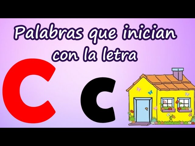 20 palabras que inicien con c