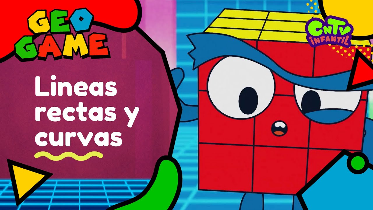 actividad de lineas rectas y curvas