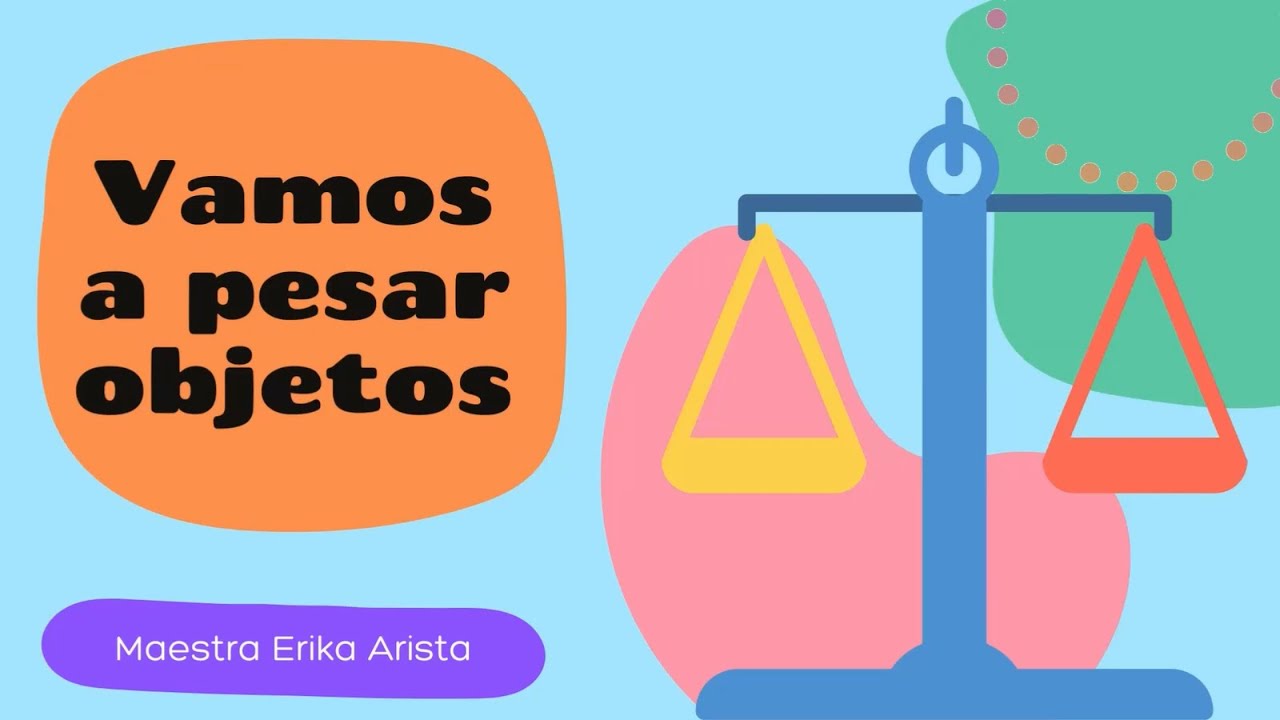 actividades con la balanza para niños