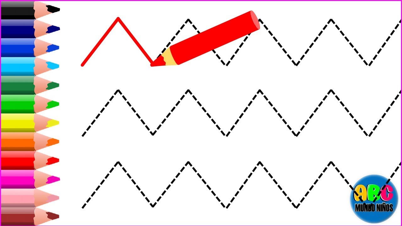 actividades de trazos para preescolar 1