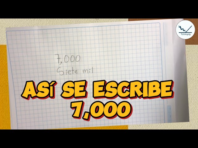 como se escribe en numero doscientos siete mil ocho