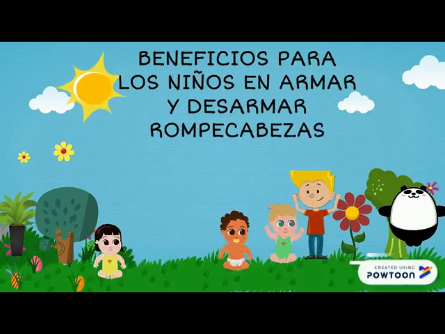 cuál es el objetivo de los rompecabezas en los niños