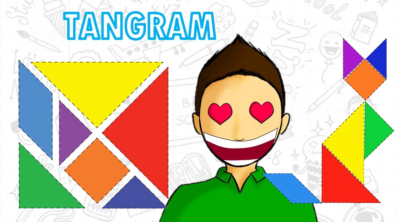 cuales son las medidas de un tangram