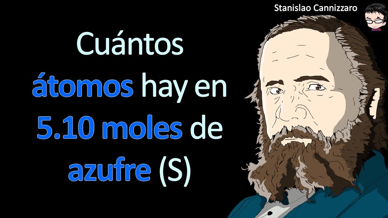 cuántos átomos hay en 5.10 moles de azufre s