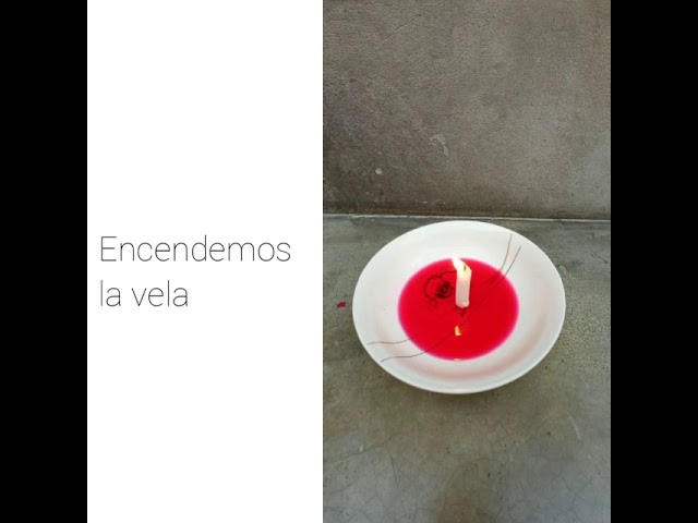 experimento dela vela y el vaso hipotesis