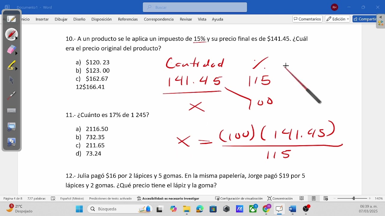 guia de examen extraordinario matematicas 2 secundaria