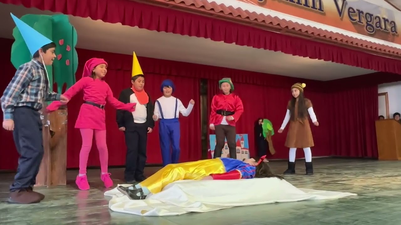 guion teatral de blanca nieves y los siete enanitos