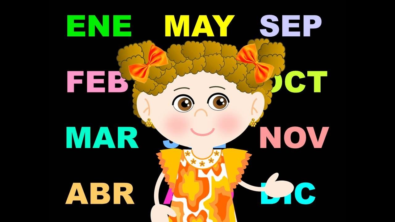 material didactico de los meses del año