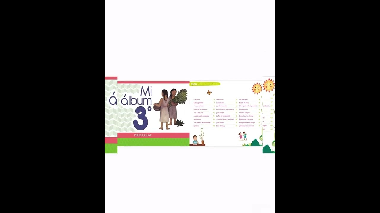 mi album preescolar 3 nuevo modelo educativo