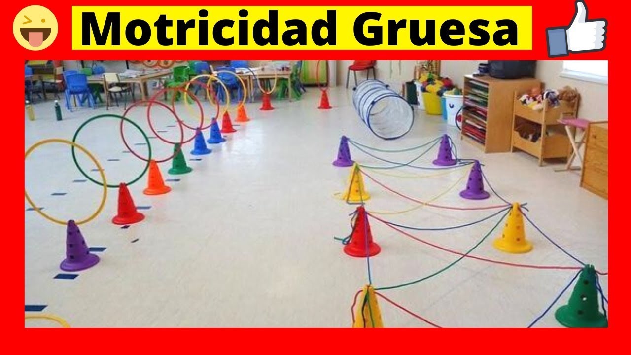 motricidad gruesa en niños de 4 a 5 años