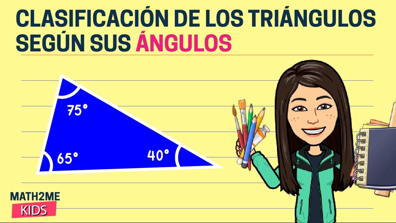 nombre de los triangulos segun la medida de sus angulos
