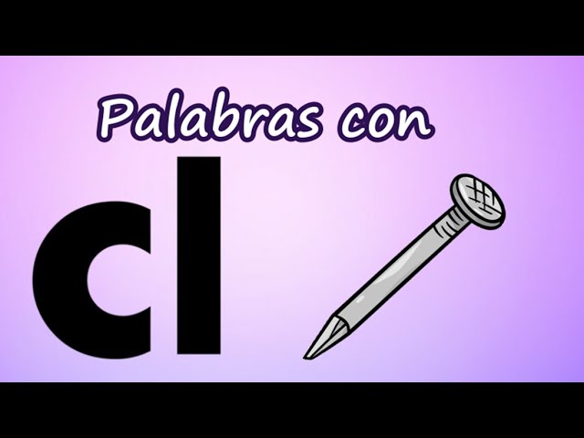 nombres propios con cla cle cli clo clu