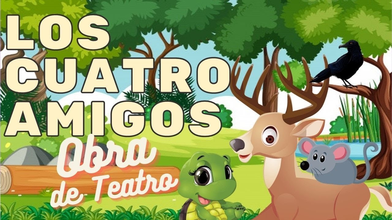 obras de teatro cortas para niños de primaria 4 personajes