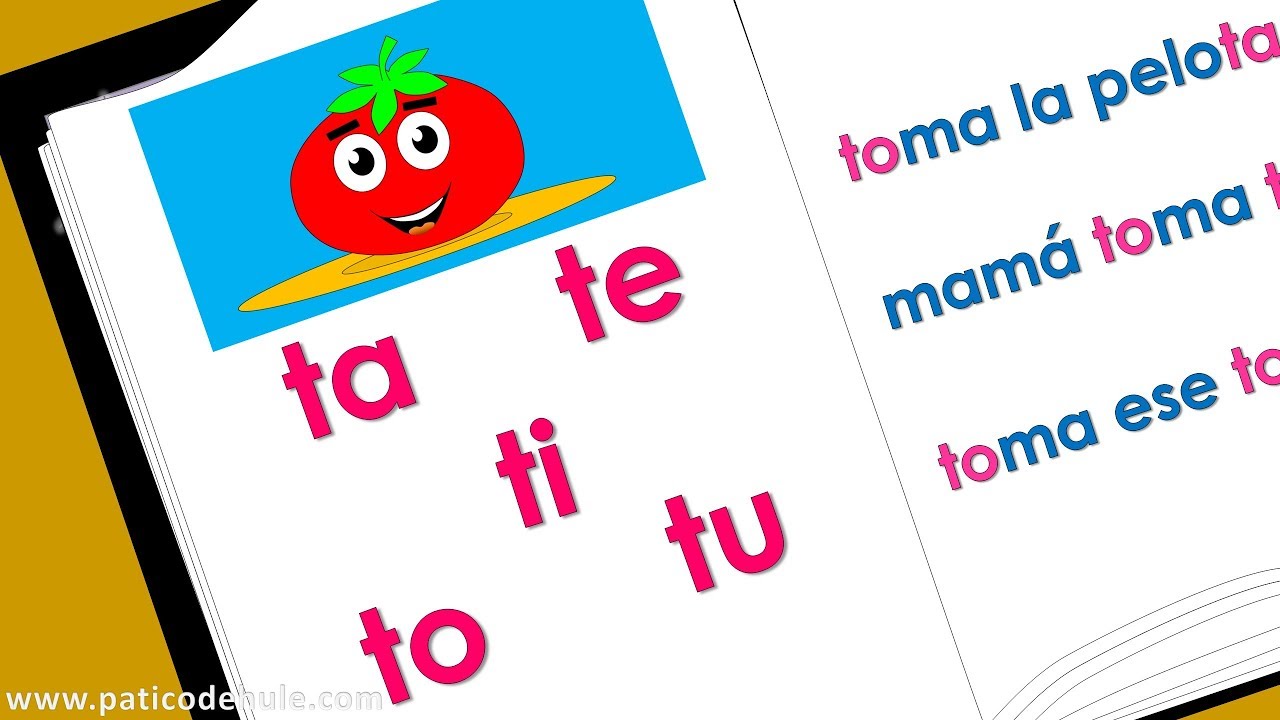 palabras para completar con ta te ti to tu