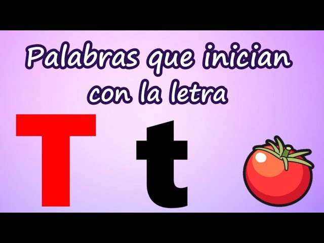 palabras que empiezan con t de 5 letras