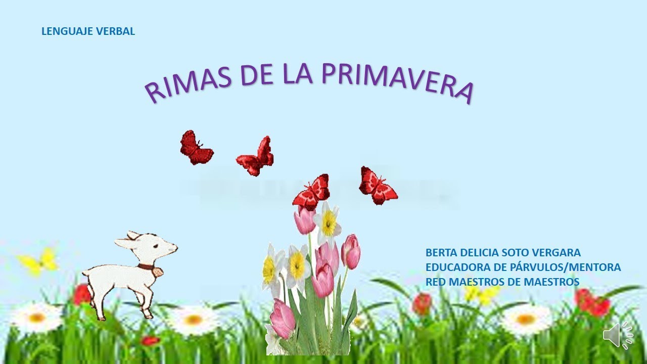 palabras que rimen con la primavera