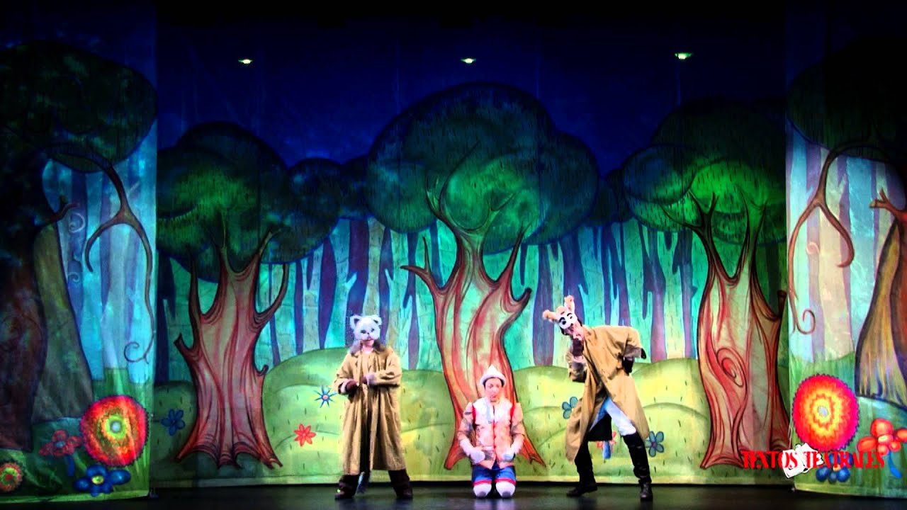 pinocho obra de teatro guion corto