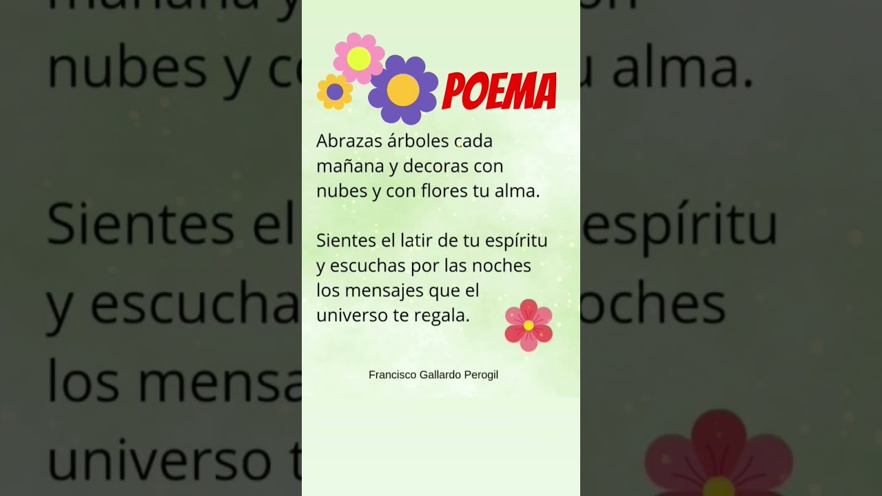 poema de 12 versos y 3 estrofas con rima